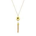 Bullet Tassel Necklace
